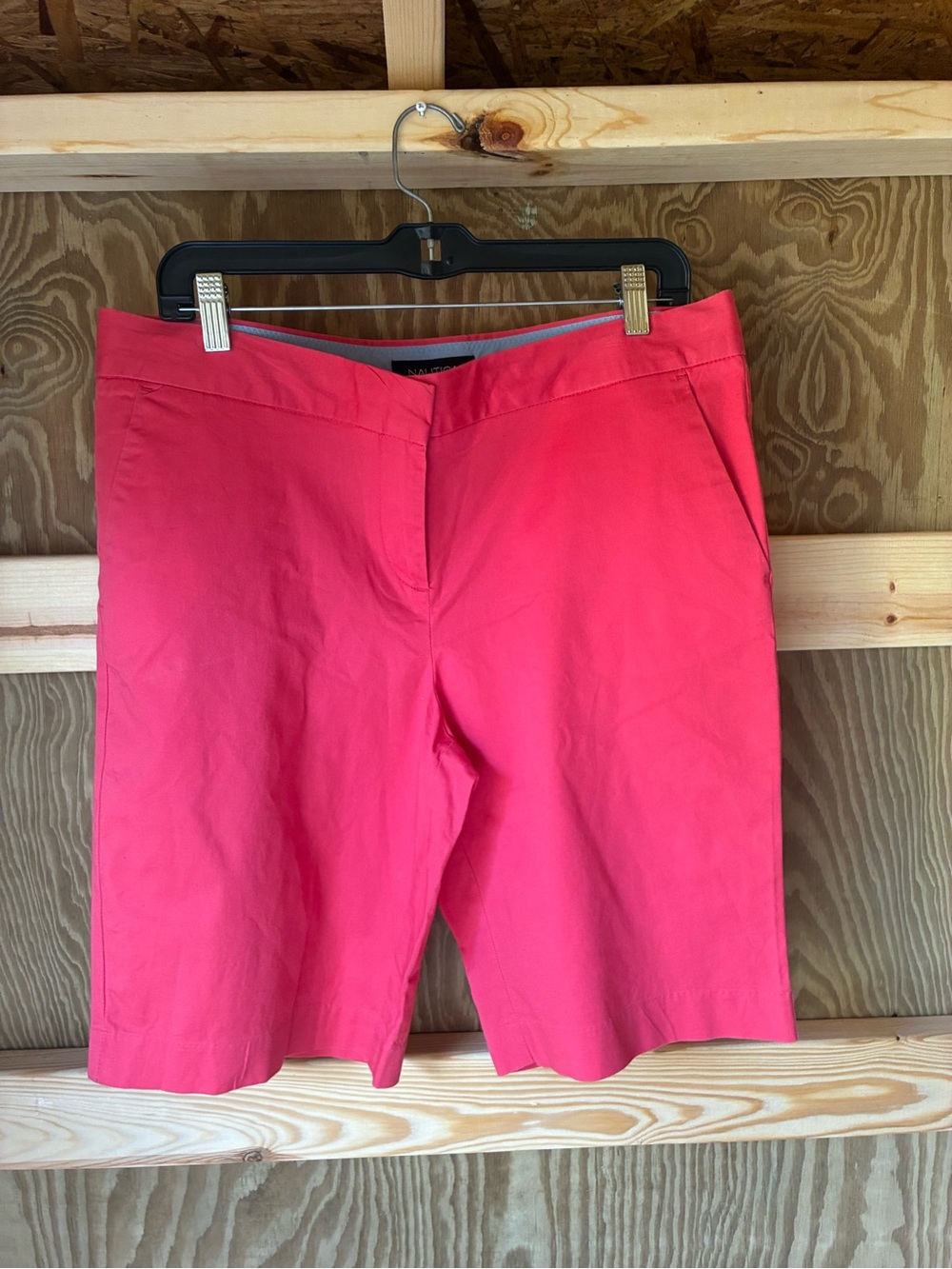 Nautica Coral Pink Bermuda Shorts